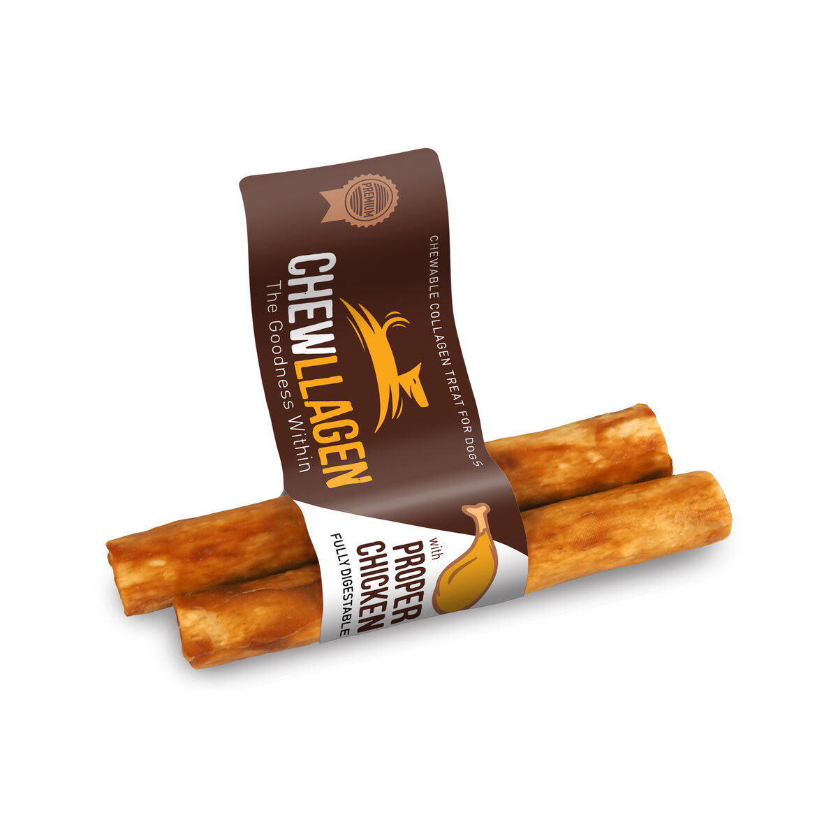 Snack para cães Chewllagen Frango (35 Unidades)